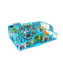 Plástico Soft Children's Pool com um equipamento de Playground Slide (KP160526)